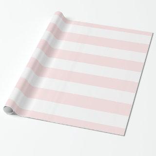 Light Pink, White XL Stripes Pattern