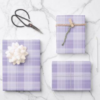 Light Purple Plaid Pattern  Sheets