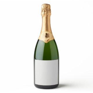 Light Silver  Sparkling Wine Label