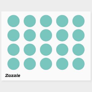 Light Teal #6BC388, Half Baked Sticker
