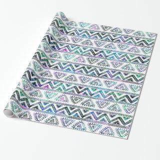 Lightly Colored Tribal geometric Pattern