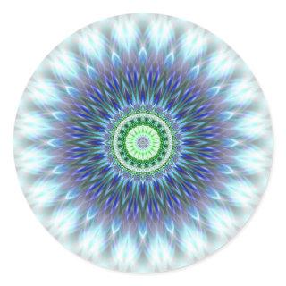 Lightmandala created by Tutti Classic Round Sticker