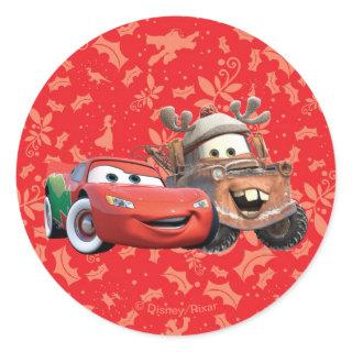 Lightning & Mater Classic Round Sticker