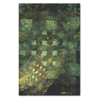 Lights in the City Abstract Art Tissue Paper