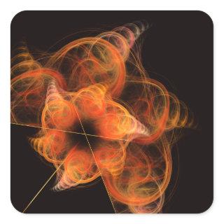 Lightworks Abstract Art Square Sticker