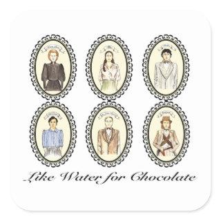 Like Water for Chocolate Square Sticker