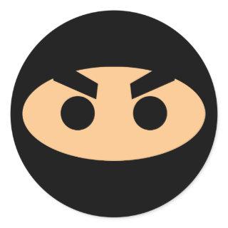 Lil Ninja Classic Round Sticker