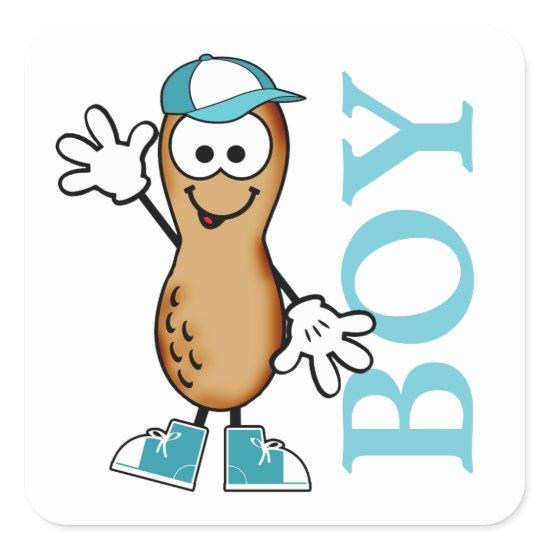 Lil Peanut Boy Sticker