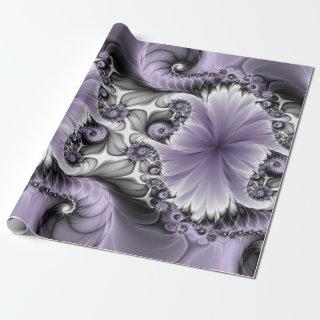 Lilac Illusion Abstract Floral Fractal Art Fantasy