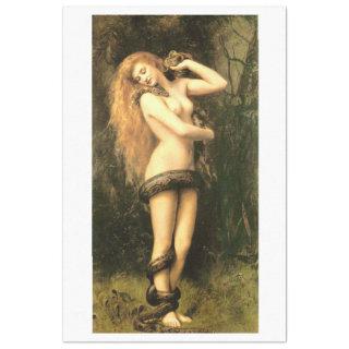 Lilith by John Collier Tissue Paper