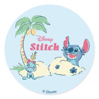 Lilo & Stitch | Ohana Means Family Classic Round Sticker