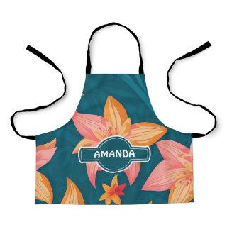 Lily Geometric Colorful Personalized Pattern Apron