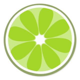 Lime Slice Sticker