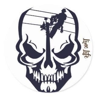 Lineman Sticker