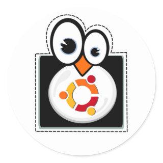 Linux Penguin Ubuntu Sticker