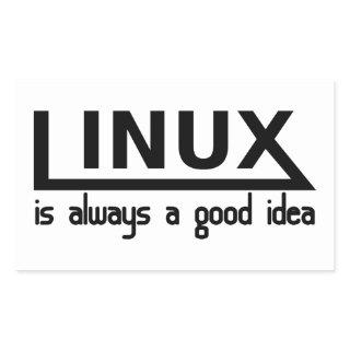 Linux Rectangular Sticker