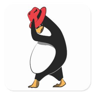 Linux Red Hat Square Sticker