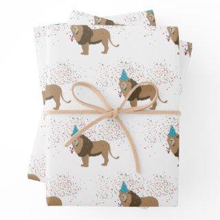 Lion Jungle Partying Animals Having a Party   Sheets