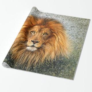 Lion Photograph Paint Art image