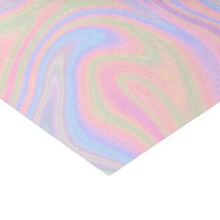 Liquid Colorful Abstract Rainbow  Tissue Paper