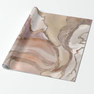 liquid marble and gold abstract pallet