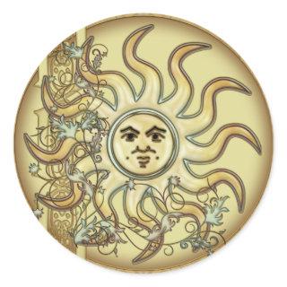 Litha Sun Celtic Style Design Stickers