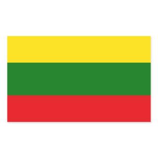 Lithuania flag rectangular sticker