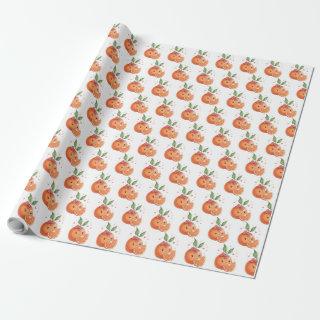 Little Cutie Orange Citrus Motif Theme