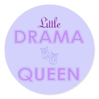 Little Drama Queen Stickers