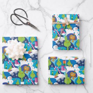 Little Grinch | Merry Grinchmas Colorful Pattern  Sheets