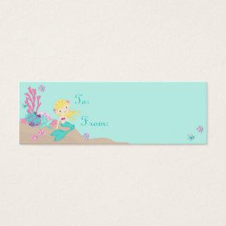 Little Mermaid TY Gift Tag S Blonde