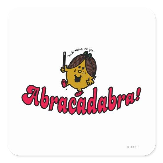 Little Miss Magic | Abracadabra Square Sticker