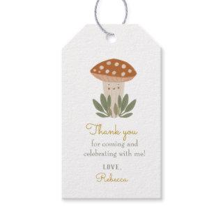 Little mushroom Birthday  Gift Tags