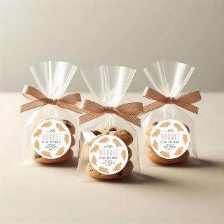 Little Nugget Baby Shower Favor Stickers