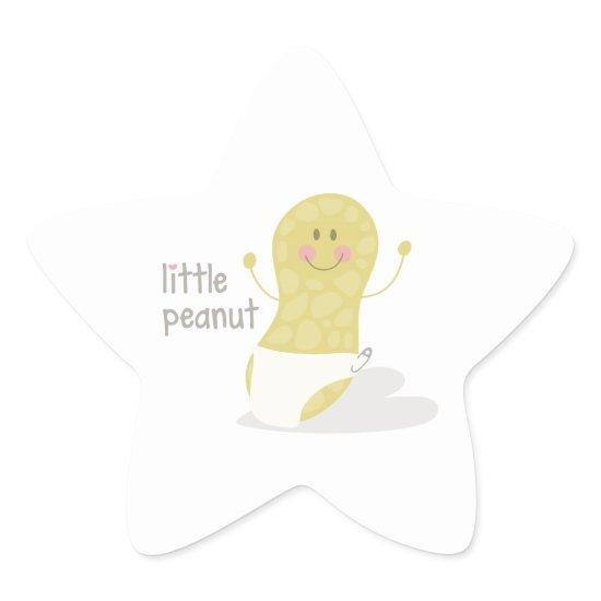 Little Peanut Star Sticker