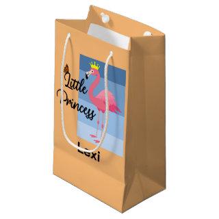 Little Princess Pink Flamingo Design - Gift Bag