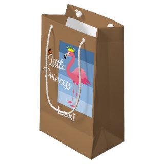 Little Princess Pink Flamingo Design - Gift Bag