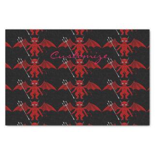 Little Red Devil Thunder_Cove Tissue Paper