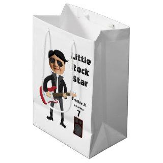 Little Rock Star Guitar Birthday Medium Gift Bag