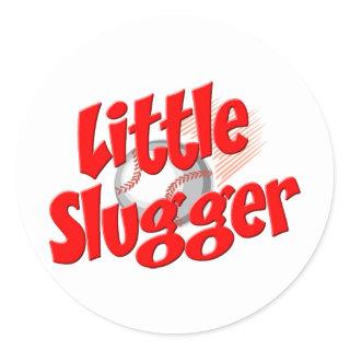 Little Slugger Classic Round Sticker