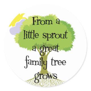 Little Sprout Classic Round Sticker