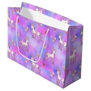 Little Unicorn Princess Pink Large Gift Bag