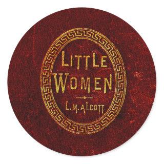 Little Women | Classic Round Sticker