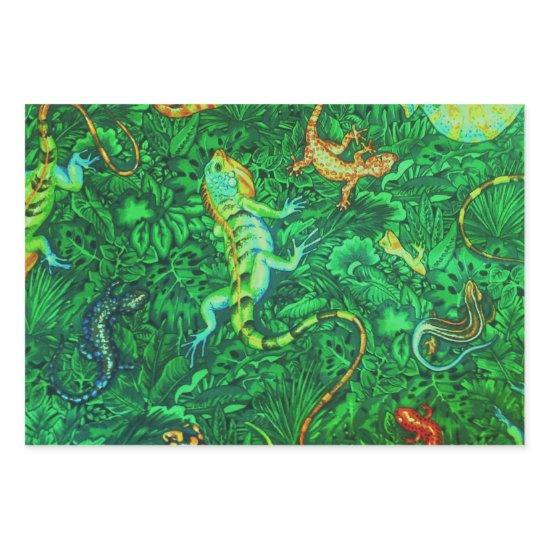 Lizards Batik  Sheets