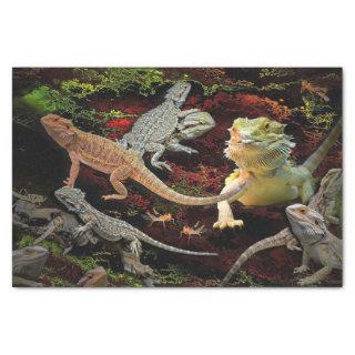 lizards galore tissue paper