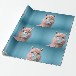 Llama Bubblegum Funny