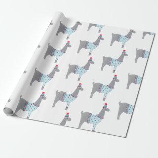 Llama themed Christmas