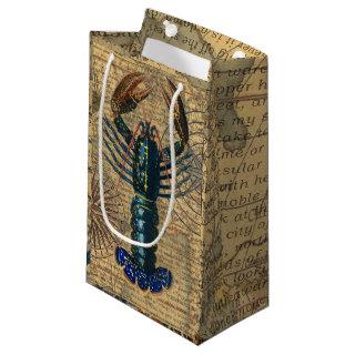 Lobster Crawfish Shellfish Seafood Ocean Small Gift Bag