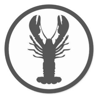 LOBSTER LOGO STICKER