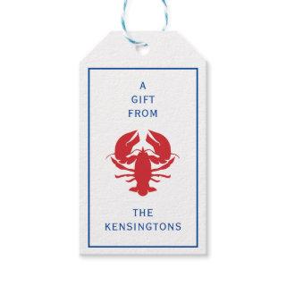 Lobster Personalized Gift Tags
